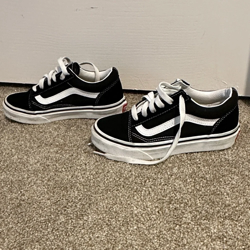 Vans Classic Black and White Low-Tops